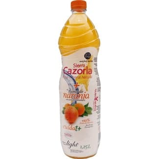 Agua Mineral Natural sin Gas con Zumo de Naranja Sierra Cazorla