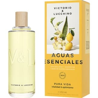 Aguas Esenciales Pura Vida Vitalidad & Optimismo Eau de Toilette Femenina Natural Victorio & Lucchino
