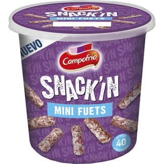 Snack´in Mini Fuets sin Gluten Campofrio