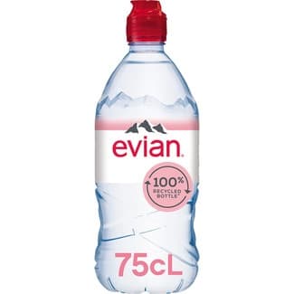 Agua Mineral Natural con Tapón Sport Evian