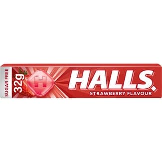 Vita-c Caramelos Sabor Fresa sin Azúcar  Halls 32 G
