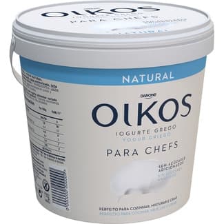 Yogur Griego Natural sin Azúcares Añadidos  Danone Oikos 900 G