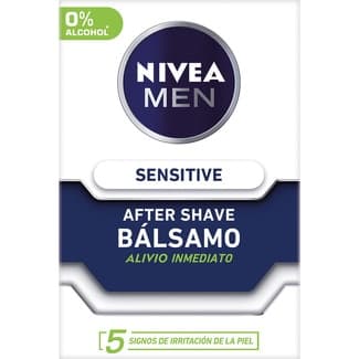 After Shave Bálsamo Sensitive 0% Alcohol Nivea MEN