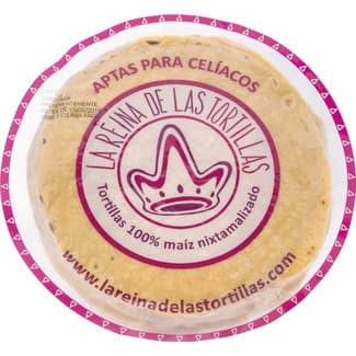 Tortillas 100% Maíz  la Reina de las Tortillas 310 G