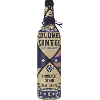 Vino Tinto Carmenere Syrah de Chile  Colores Santos 75 CL
