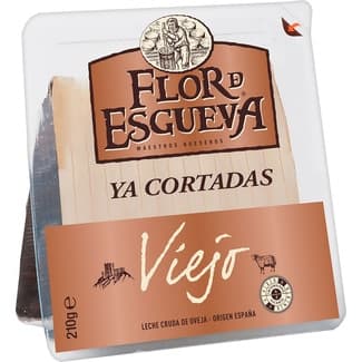 Queso Viejo de Oveja Madurado Elaborado con Leche Cruda Ya Cortadas Flor de Esgueva