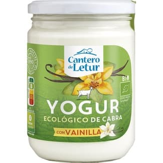 Yogur de Cabra con Vainilla Ecológico el Cantero de Letur