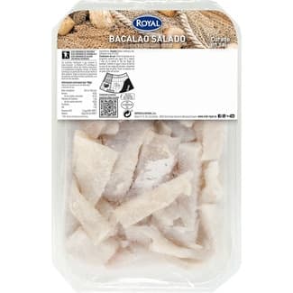 Bacalao Salado Curado en Sal Royal