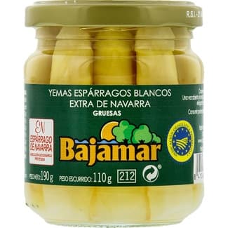 Yemas de Espárragos Blancos IGP de Navarra Gruesas Bajamar