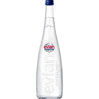 Agua Mineral Natural con Gas (envase de Vidrio) Evian