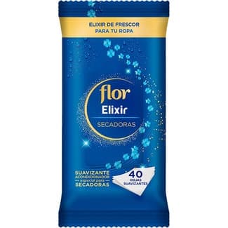Toallitas Suavizantes Acondicionadoras Especial para Secadora Flor