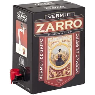 Vermut Rojo de Grifo de Madrid  Zarro 3 L