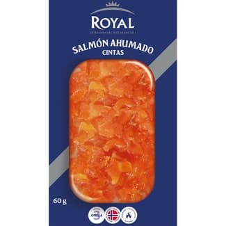 Cintas de Salmón Ahumado Noruego Royal