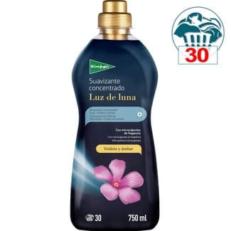 Suavizante Concentrado Luz de Luna Violeta y Ámbar 30 Dosis con Microcápsulas de Fragancia el Corte Ingles