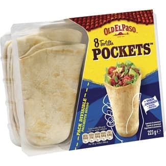 Tortilla Pocket 8 Unidades  OLD el Paso 223 G