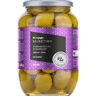 Aceitunas Gordal de Sevilla IGP el Corte Ingles Selection