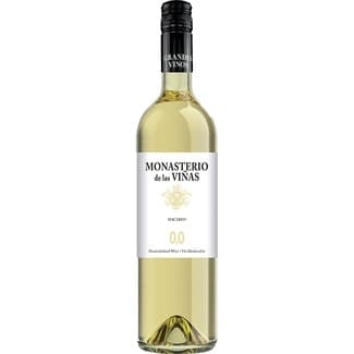 Vino Blanco Macabeo sin Alcohol  Monasterio de las Viñas 75 CL