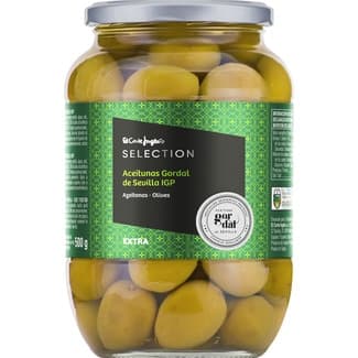 Aceitunas Gordal IGP de Sevilla el Corte Ingles Selection