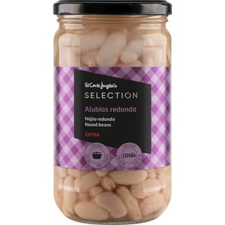 Alubia Blanca Redonda Extra Cocida al Natural el Corte Ingles Selection
