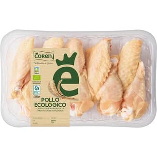 Alas de Pollo Ecológico 7-9 Unidades Peso Aproximado Coren