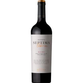 Vino Tinto Malbec Mendoza Argentina  Septima Obra 75 CL