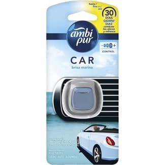 Ambientador de Coche Desechable Brisa Marina Ambipur CAR