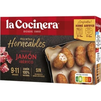 Recetas Horneables Croquetas de Jamón Ibérico la Cocinera