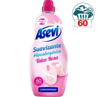 Suavizante Concentrado Hipoalergénico Talco Rosa Asevi