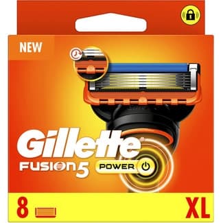5 Power Recambio de Maquinilla de Afeitar Gillette Fusion