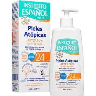 After Sun Loción Calmante y Refrescante 0% Parabenos para Pieles Atópicas Instituto Español