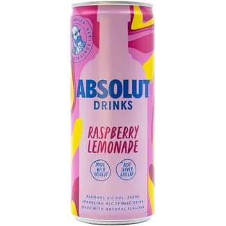 Vodka con Limonada de Frambuesa Absolut