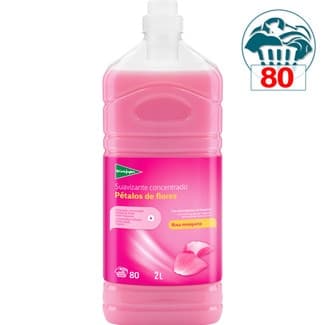 Suavizante Concentrado Pétalos de Flores Rosa Mosqueta 80 Dosis con Microcápsulas de Fragancia el Corte Ingles