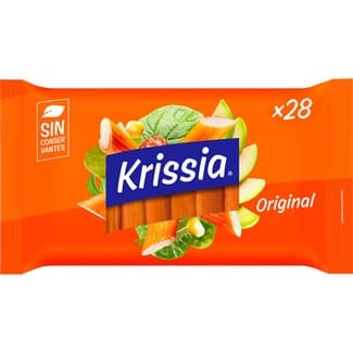 Surimi en Barritas sin Gluten y sin Lactosa 28 Unidades Krissia