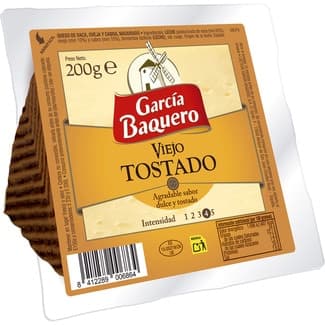 Queso Viejo Tostado Mezcla Elaborado con Leche Pasteurizada Garcia Baquero