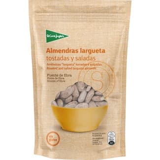 Almendras Largueta Tostadas y Saladas sin Gluten el Corte Ingles