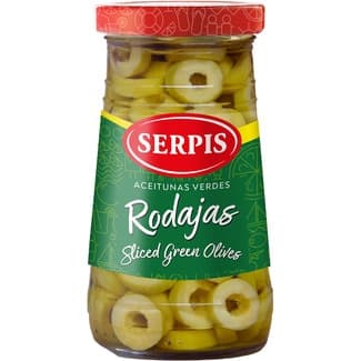 Aceitunas Verdes Manzanillas en Rodajas Serpis