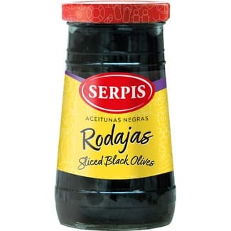 Aceitunas Negras en Rodajas Serpis
