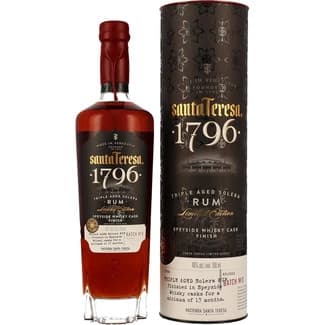 1796 Ron Envejecido en Barricas de Whisky Speyside Santa Teresa