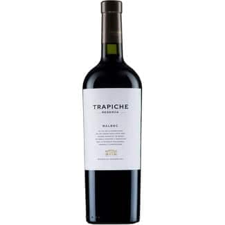 Vino Tinto Reserva Malbec de Mendoza Argentina  Trapiche 75 CL