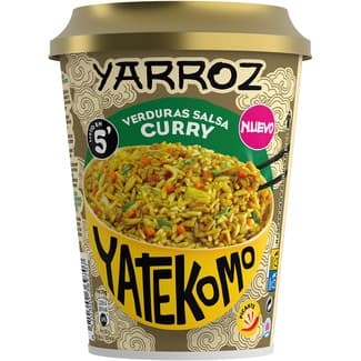 Yarroz Verduras con Salsa Curry  Yatekomo 83 G