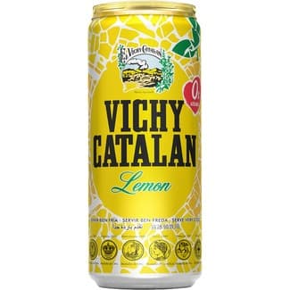Agua Mineral Natural con Gas Sabor Limón Vichy Catalan