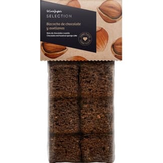Bizcocho de Chocolate y Avellanas el Corte Ingles Selection