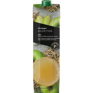 Zen Bebida de Zumo de Manzana Té Blanco Lavanda y Flor de Saúco 0% Azúcares Añadidos con Extracto de Tila, Melisa y Vainilla el Corte Ingles Selection