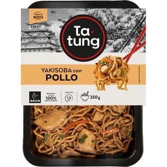 Yakisoba con Pollo  Ta-tung 250 G
