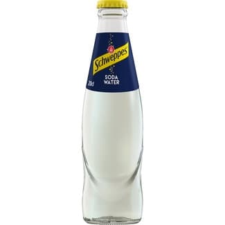 Agua Soda (envase de Vidrio) Schweppes