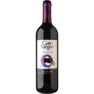 Vino Tinto Carmenere de Chile  Gato Negro 75 CL