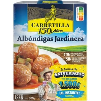 Albóndigas a la Jardinera Carretilla