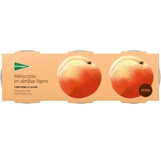 Melocotón Mitades en Almíbar Pack 3 el Corte Ingles
