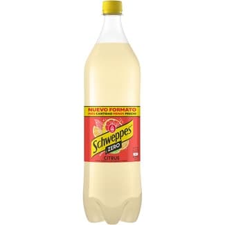 Zero Refresco Citrus con Gas 100% Aromas Naturales Schweppes