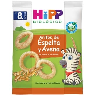 Tortitas de Arroz con Manzana Ecológicas sin Gluten y sin Azúcar Añadido desde 8 Meses Hipp Biologico